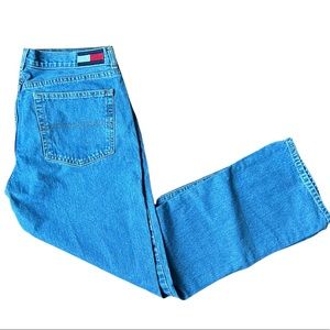 Tommy Hilfiger Womens Vintage Wash Flare Jeans Size 13/31
